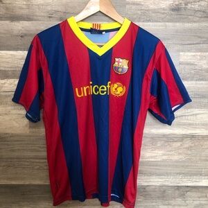 FC Barcelona Official Lionel Messi 10 Soccer Jersey Size 14